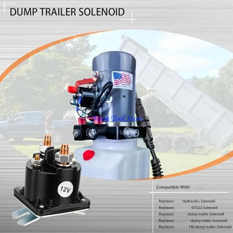 31GJ Intermittent Duty Solenoid Relays 4 Terminals Dump Trailer Relays Easy to Install
31GJ Intermittent Duty Solenoid Relays 4 Terminals Dump Trailer Relays Easy to Install