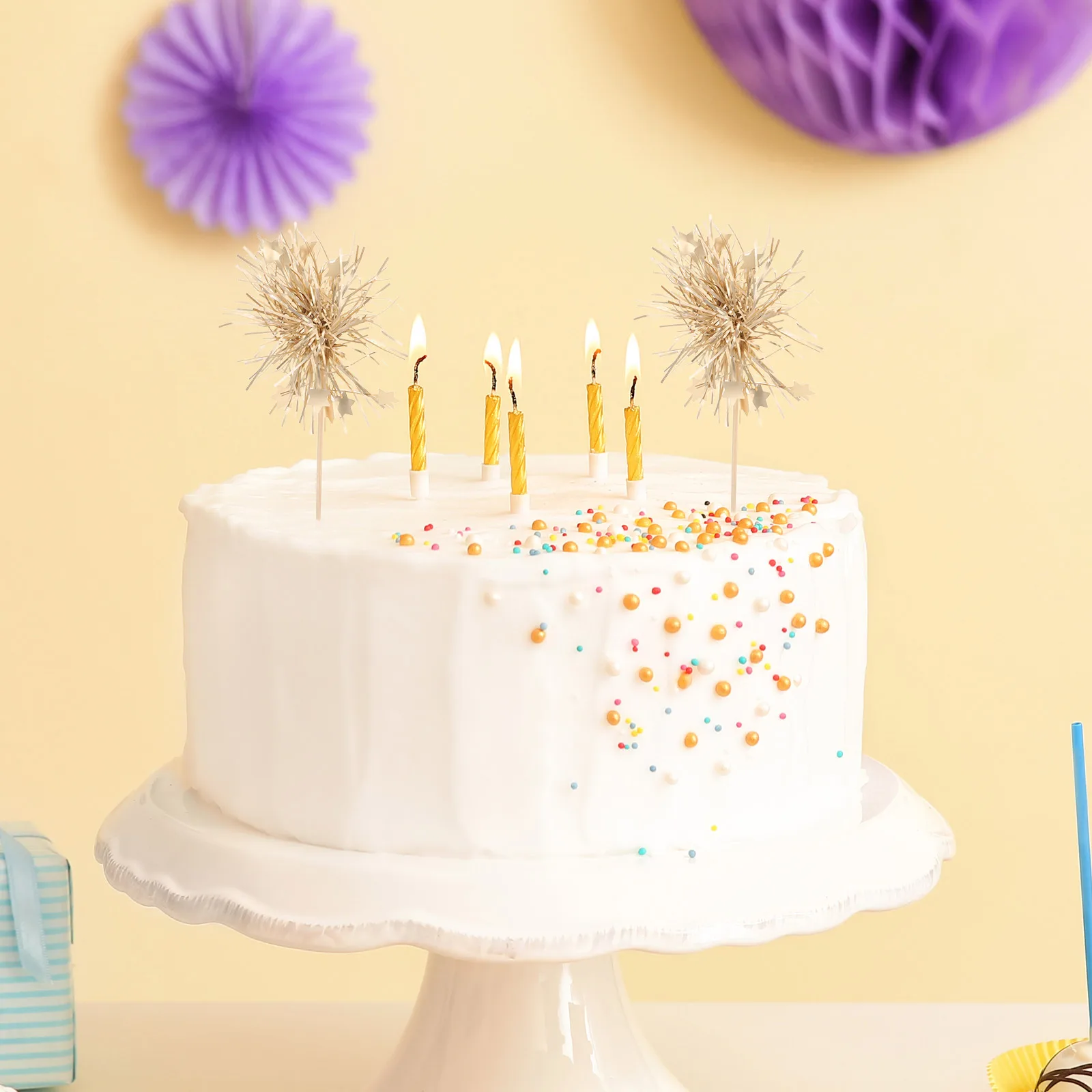 100 Pcs Cake Plugin Inserting Decorations Decorative Items Ornament Birthday Golden Topper Toppers Happy
100 Pcs Cake Plugin Inserting Decorations Decorative Items Ornament Birthday Golden Topper Toppers Happy