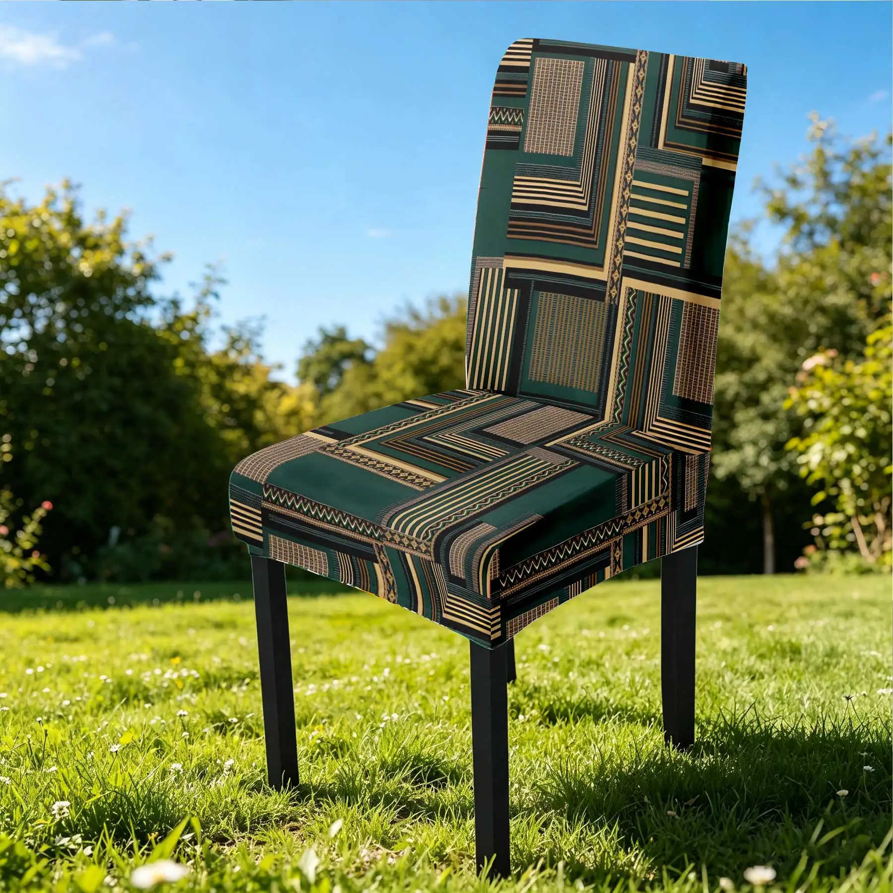 2026 Summer Outdoor Elastic Chair Cover, Retro Geometric Pattern Stretch Slipcover, Washable Anti - Slip Furni
2026 Summer Outdoor Elastic Chair Cover, Retro Geometric Pattern Stretch Slipcover, Washable Anti - Slip Furni