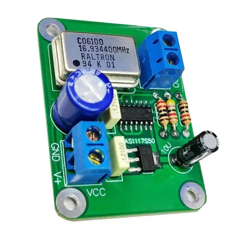 【Must-Haves】16.9344M Active Crystal Oscillator Board Active Crystal Oscillator Diy Kit For DAC USB Decoder
【Must-Haves】16.9344M Active Crystal Oscillator Board Active Crystal Oscillator Diy Kit For DAC USB Decoder