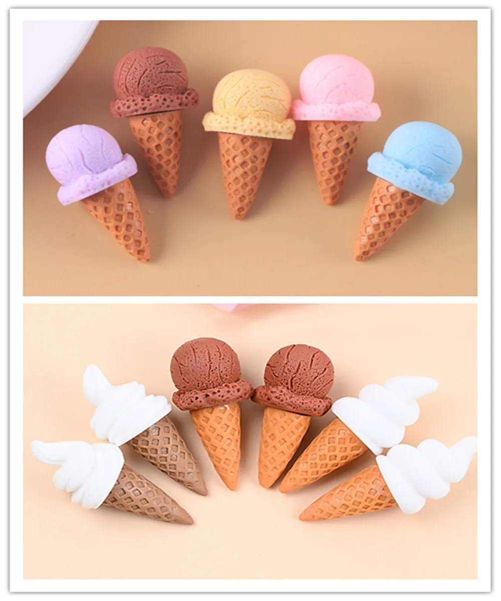 100pcs Resin 3D Ice Cream Dessert Cabochon Simulation Food Art Supply Embellishments Minitures Decoration Gifts
100pcs Resin 3D Ice Cream Dessert Cabochon Simulation Food Art Supply Embellishments Minitures Decoration Gifts