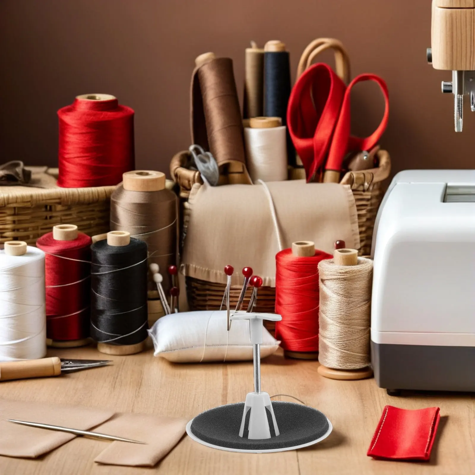 8Pcs Thread Spool Holder for Sewing Machine Cone Thread Stand Stable Tangle-Free Spool Rack for Embroidery Serger Coverstitch
8Pcs Thread Spool Holder for Sewing Machine Cone Thread Stand Stable Tangle-Free Spool Rack for Embroidery Serger Coverstitch