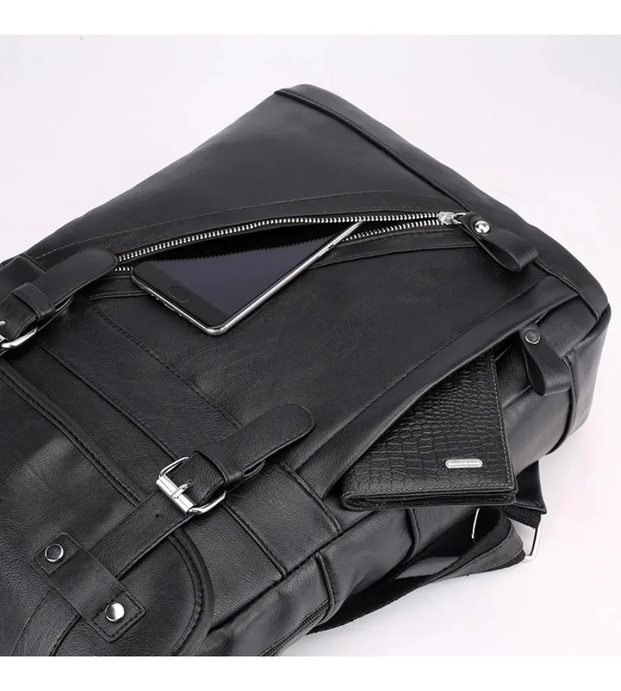Sleek minimalist design keeps this versatile backpack looking sharp for work casual and school days
Sleek minimalist design keeps this versatile backpack looking sharp for work casual and school days