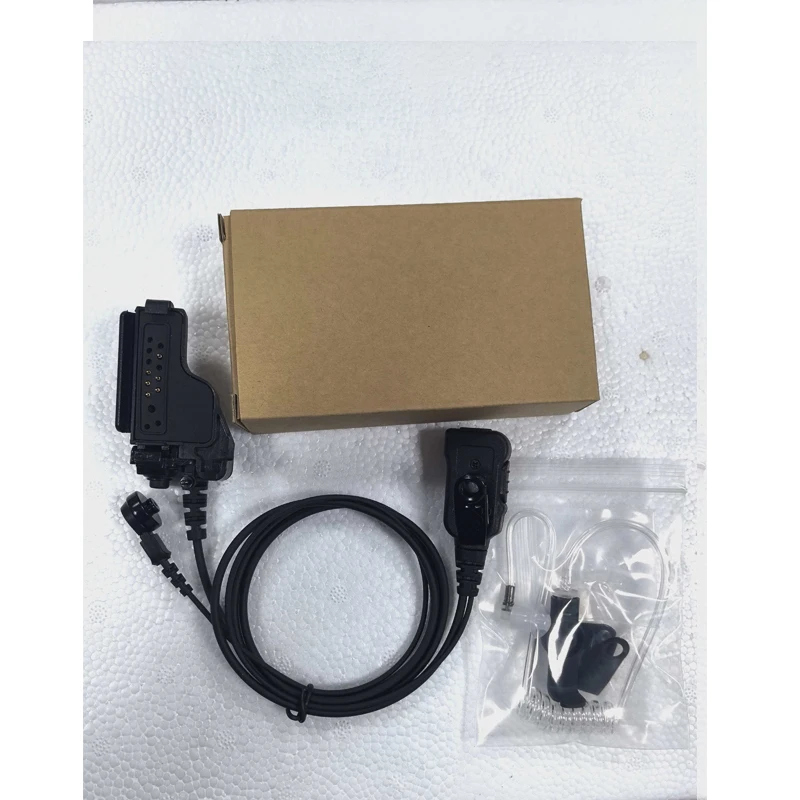 MOTOROLA XTS1500 walkie-talkie headphones, XTS2500, XTS5000, XTS3000, HT1000, MTS2000 air tube headphones, ear hook type
MOTOROLA XTS1500 walkie-talkie headphones, XTS2500, XTS5000, XTS3000, HT1000, MTS2000 air tube headphones, ear hook type