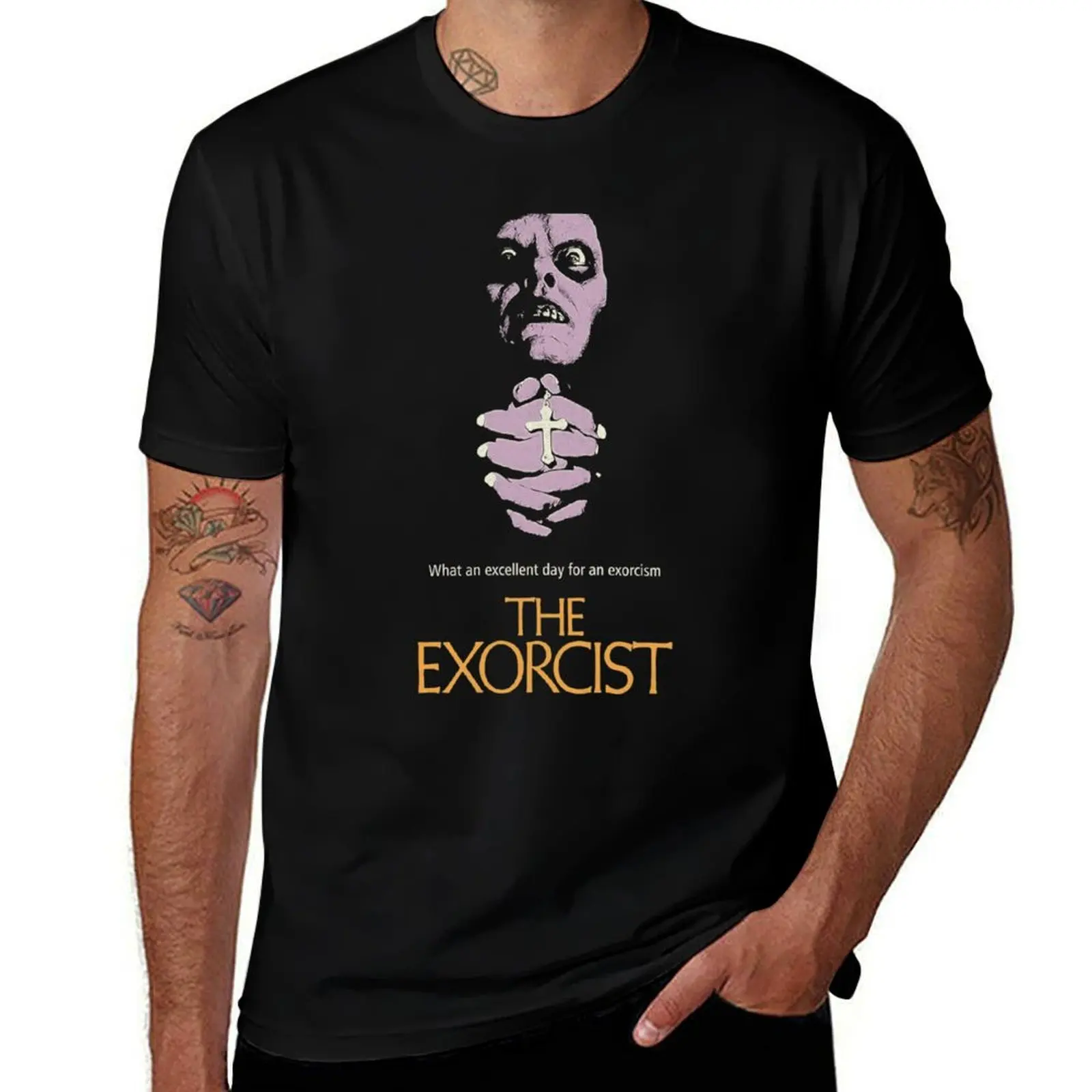 Exorcist Captain Howdy Pazuzu T-Shirt Relaxed Fit Casual Short Sleeve Top
Exorcist Captain Howdy Pazuzu T-Shirt Relaxed Fit Casual Short Sleeve Top