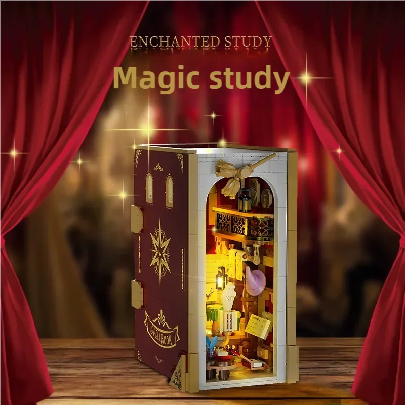 1016PCS Magic Bookstore Building Blocks Magic Cozy Cottage Bookends Model Bricks Desktop Decoration Toys For Kids Holiday Gifts
1016PCS Magic Bookstore Building Blocks Magic Cozy Cottage Bookends Model Bricks Desktop Decoration Toys For Kids Holiday Gifts