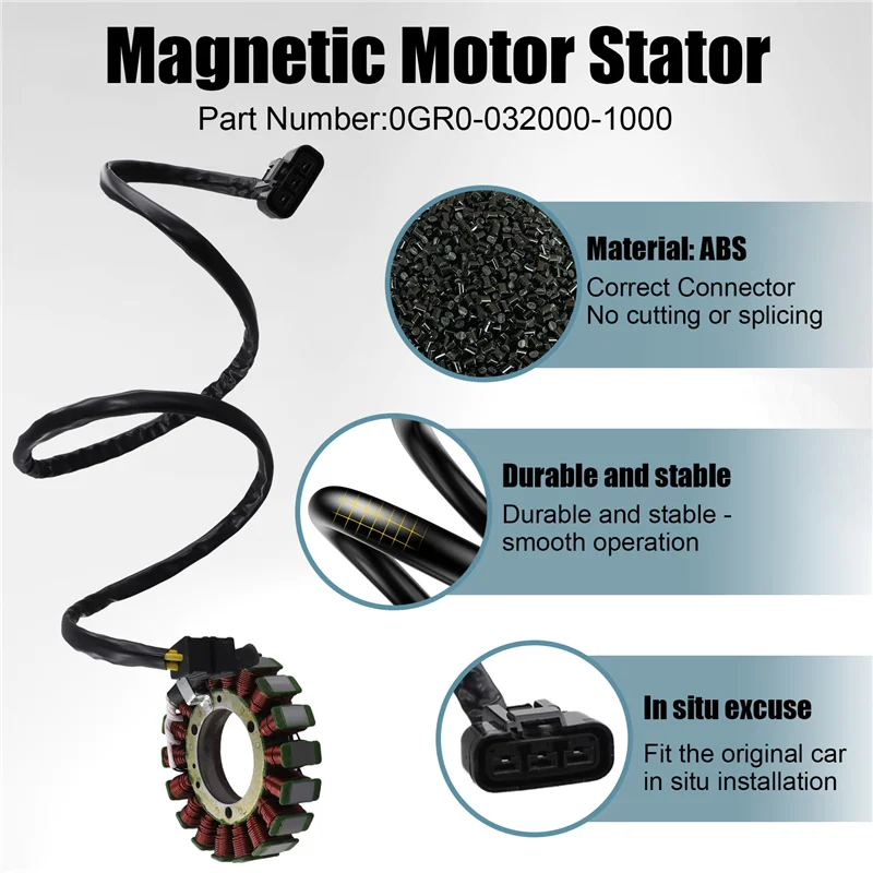 ABTD-For CF450 550 500 HO EPS ATV Magnetic Motor Stator ATV UTV MAGNETO STATO 0GR0-032000-1000
ABTD-For CF450 550 500 HO EPS ATV Magnetic Motor Stator ATV UTV MAGNETO STATO 0GR0-032000-1000
