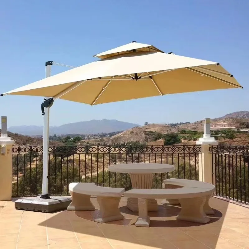 Commercial Aluminum Garden Outdoor Patio Umbrella Cantilever Parasol for Dining for Courtyard Hotels Parks Outdoor
Commercial Aluminum Garden Outdoor Patio Umbrella Cantilever Parasol for Dining for Courtyard Hotels Parks Outdoor
