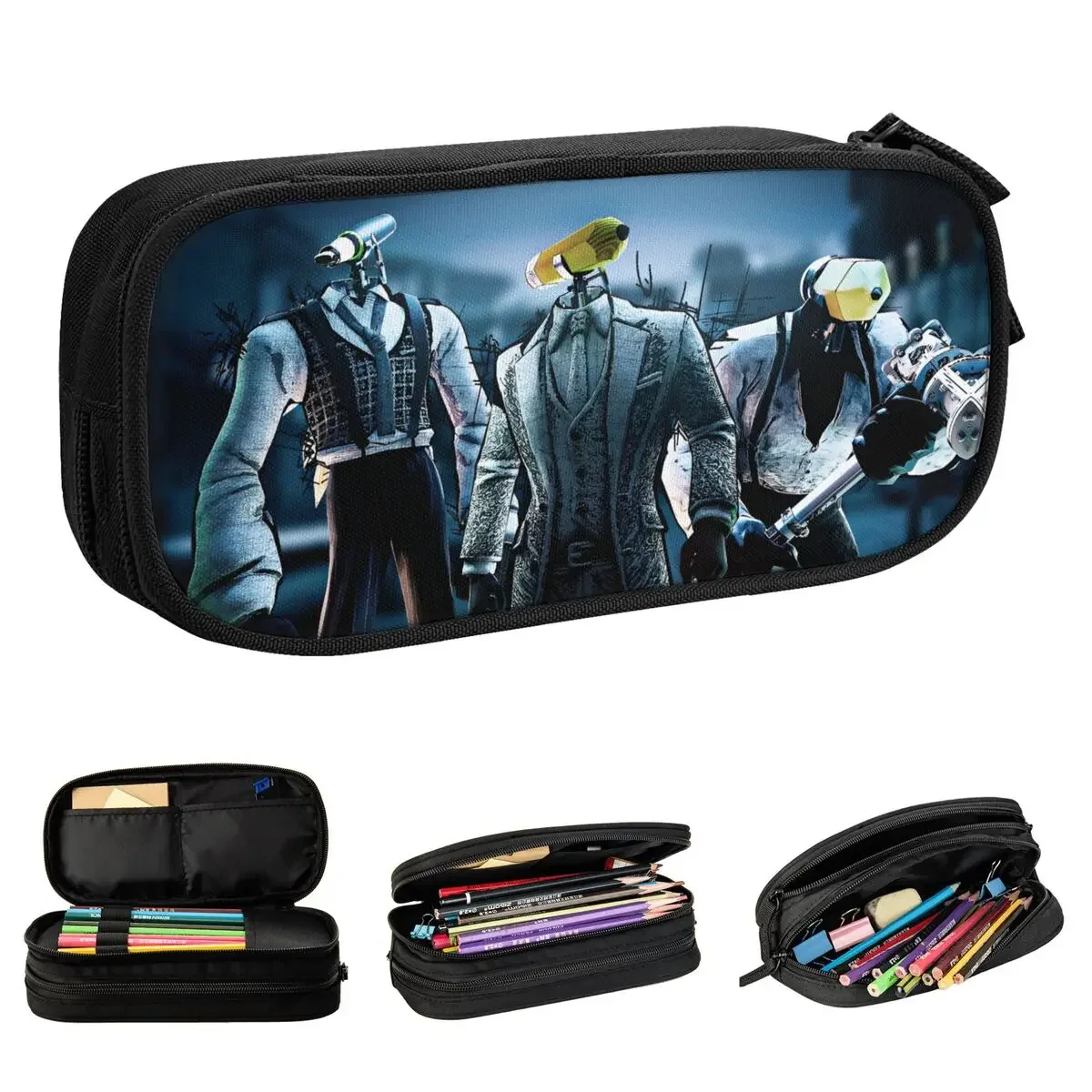 Cute Pencil Skibidi Toilet Pencil Cases Cartoon TV Meme Pencilcases Pen Box for Student Big Capacity Bag Office Gifts Stationery
Cute Pencil Skibidi Toilet Pencil Cases Cartoon TV Meme Pencilcases Pen Box for Student Big Capacity Bag Office Gifts Stationery