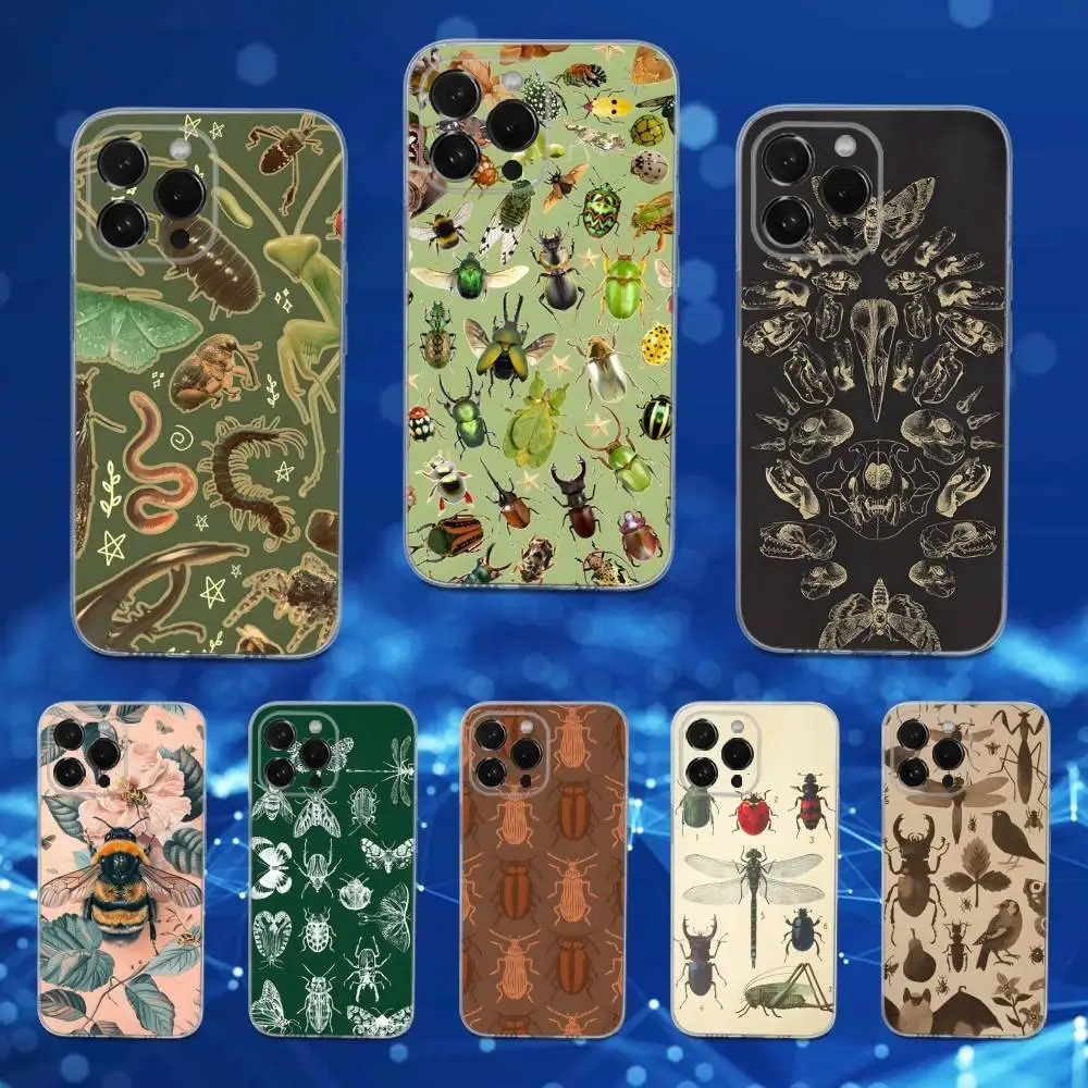 Insects Art Biology Phone Case For iPhone 16,15,17,14,13,12,11 Pro,Max,Plus,X,XS,XR,SE,Mini Transparent Soft Cover
Insects Art Biology Phone Case For iPhone 16,15,17,14,13,12,11 Pro,Max,Plus,X,XS,XR,SE,Mini Transparent Soft Cover
