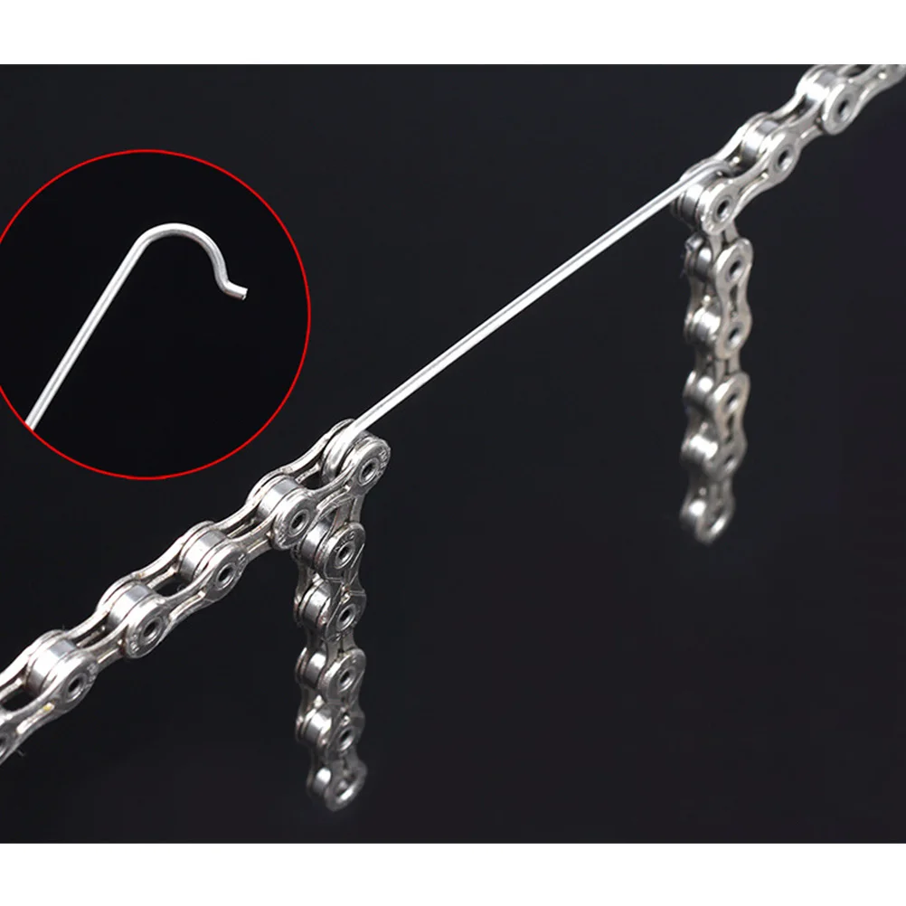 2pcs Sturdy Bike Chain Hook Link Tool for Bicycle Repair Chain Connecting Aid Tool Stainless Steel
2pcs Sturdy Bike Chain Hook Link Tool for Bicycle Repair Chain Connecting Aid Tool Stainless Steel