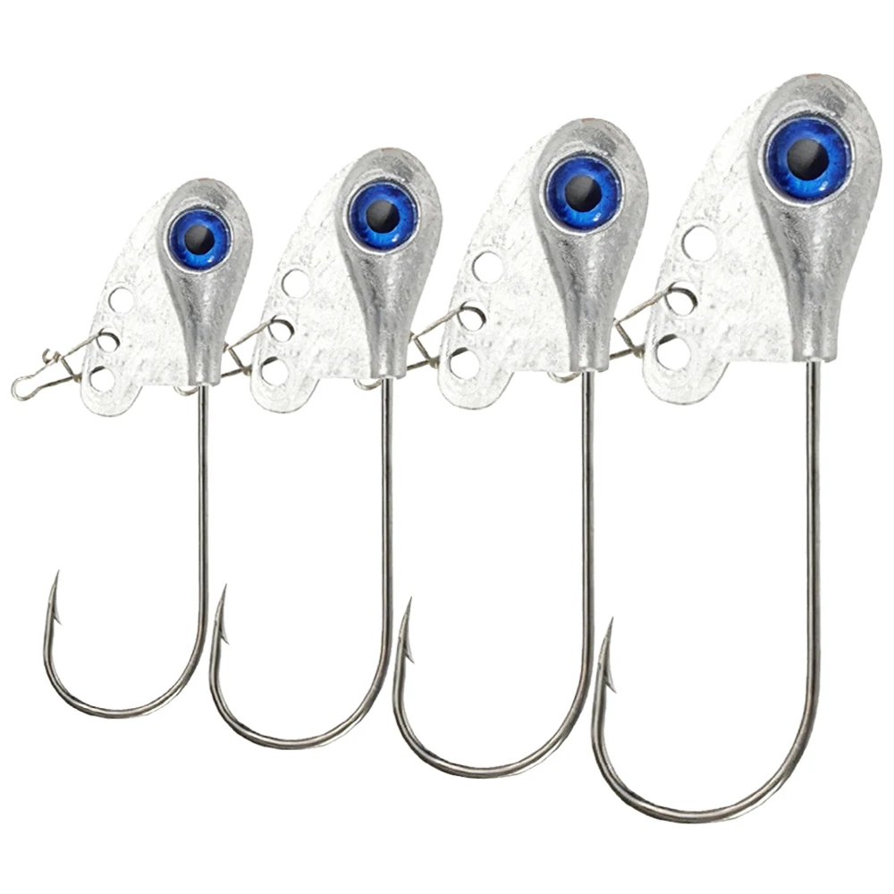 1-10 шт. крючок с джиг-головкой, 4 г, 5,5 г, 7,5 г, 11 г, хвостовик с колючим VIB, набор мягких приманок для рыбалки с Т-образным хвостом, спиннинговые снасти с большим рыбьим глазом, спиннинговый крючок
1-10 шт. крючок с джиг-головкой, 4 г, 5,5 г, 7,5 г, 11 г, хвостовик с колючим VIB, набор мягких приманок для рыбалки с Т-образным хвостом, спиннинговые снасти с большим рыбьим глазом, спиннинговый крючок