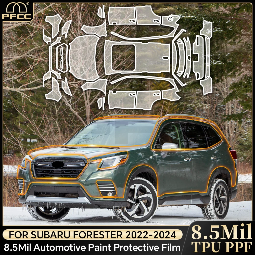 9MILFor Subaru Forester 2022 2023 2024 Anti-Scratch Paint Protection Film Pre-cut PPF Clear Bra Car Body Resistant Invisible Kit
9MILFor Subaru Forester 2022 2023 2024 Anti-Scratch Paint Protection Film Pre-cut PPF Clear Bra Car Body Resistant Invisible Kit