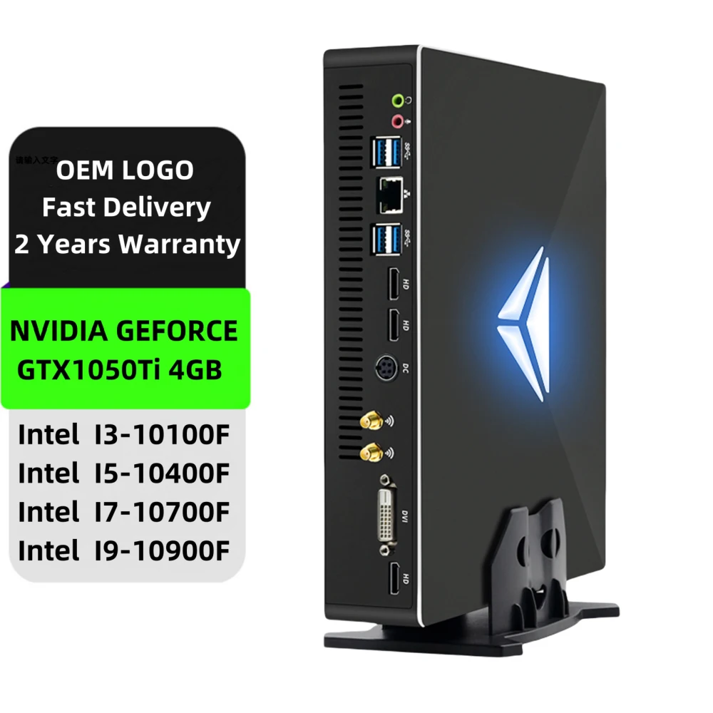 Portable Intel Core I3 I5 I7 I9 10th Gen Mini PC GTX1050Ti 4GB Windows 11 Game Office Station RJ45 DP TYPE-C DVI New Product
Portable Intel Core I3 I5 I7 I9 10th Gen Mini PC GTX1050Ti 4GB Windows 11 Game Office Station RJ45 DP TYPE-C DVI New Product