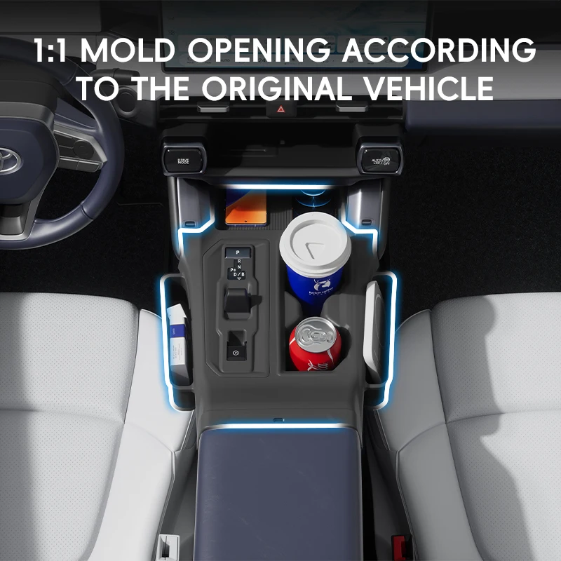 Soft Silicone Custom Fit 2026 RAV4/Wildlander Console Pad - Non-Slip Protective Mat & Storage Box, Car Interior Organizer
Soft Silicone Custom Fit 2026 RAV4/Wildlander Console Pad - Non-Slip Protective Mat & Storage Box, Car Interior Organizer