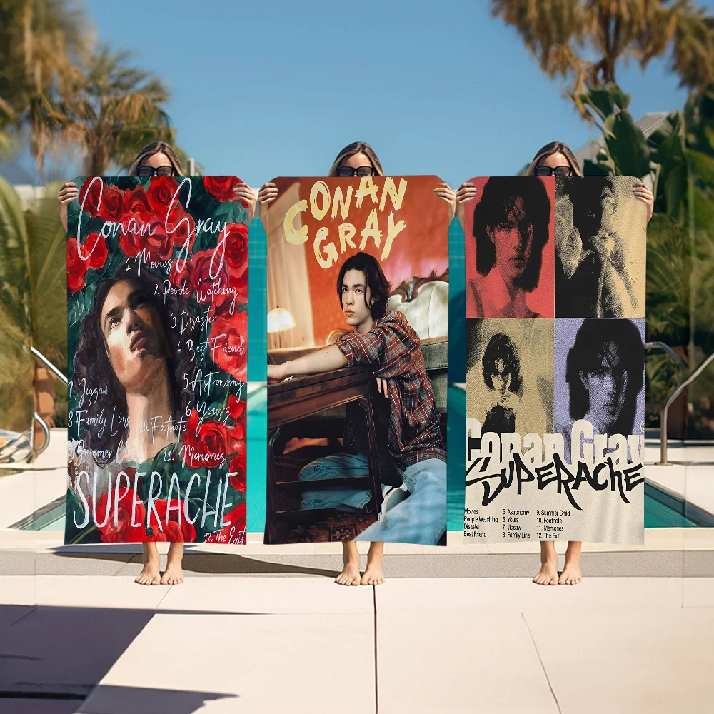 Pop Singer Conan Grays 2022 World Tour Microfiber Beach Towel Absorbent Quick Dry Soft Yoga Swimming Resort Mountain Towel
Pop Singer Conan Grays 2022 World Tour Microfiber Beach Towel Absorbent Quick Dry Soft Yoga Swimming Resort Mountain Towel