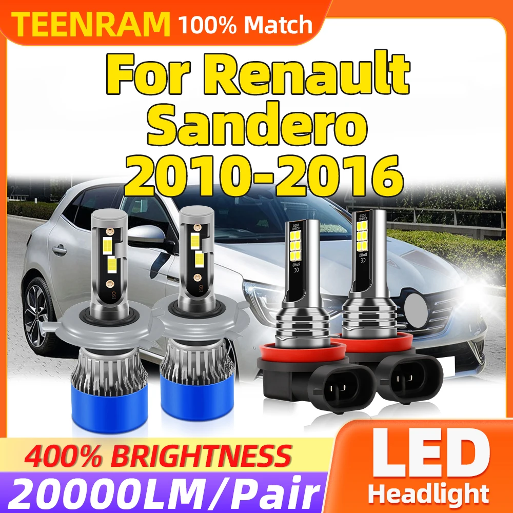 LED Headlight Bulbs 240W 40000LM Canbus Car Lights 6000K Auto Lamps 12V For Renault Sandero 2010 2011 2012 2013 2014 2015 2016
LED Headlight Bulbs 240W 40000LM Canbus Car Lights 6000K Auto Lamps 12V For Renault Sandero 2010 2011 2012 2013 2014 2015 2016