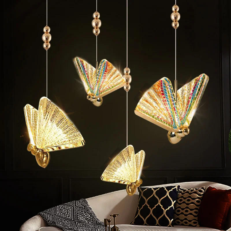 Butterfly Led Pendant Lights Hanging Lamp Indoor Lighting For Bedside Living Dining Room Kitchen Pendente Iluminação Light
Butterfly Led Pendant Lights Hanging Lamp Indoor Lighting For Bedside Living Dining Room Kitchen Pendente Iluminação Light