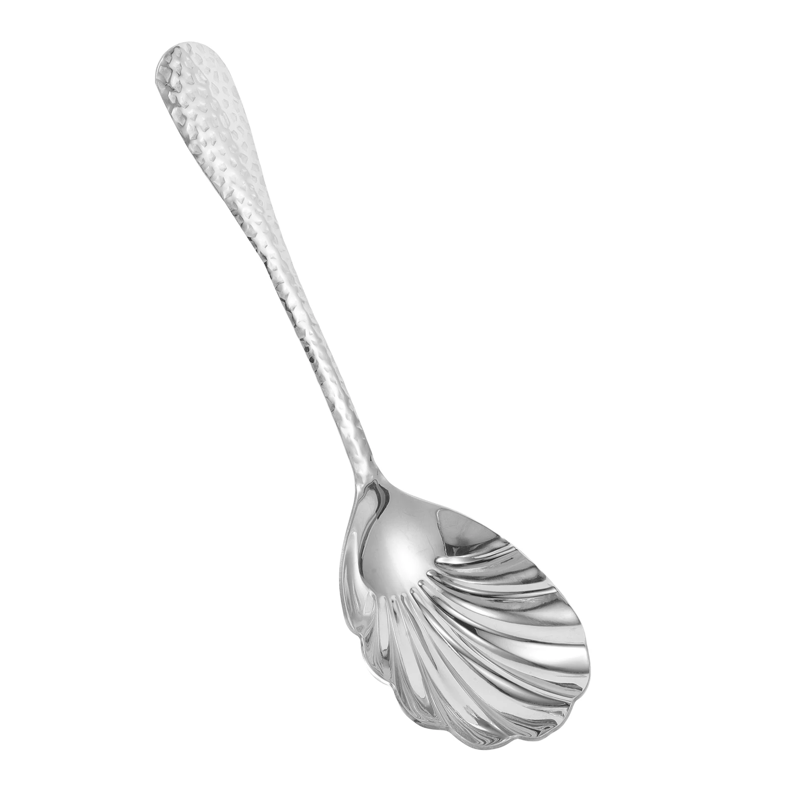 Stainless Steel Spoon Coffee Stirring Mixing Large Serving Elegant Hammered Tea Utility Kitchen Shell Shape Tableware Dessert
Stainless Steel Spoon Coffee Stirring Mixing Large Serving Elegant Hammered Tea Utility Kitchen Shell Shape Tableware Dessert