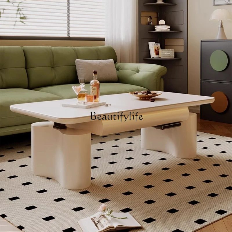 Lifting coffee table rock slab living room electric fire heating multi-functional dining table integrated dual-purpose
Lifting coffee table rock slab living room electric fire heating multi-functional dining table integrated dual-purpose