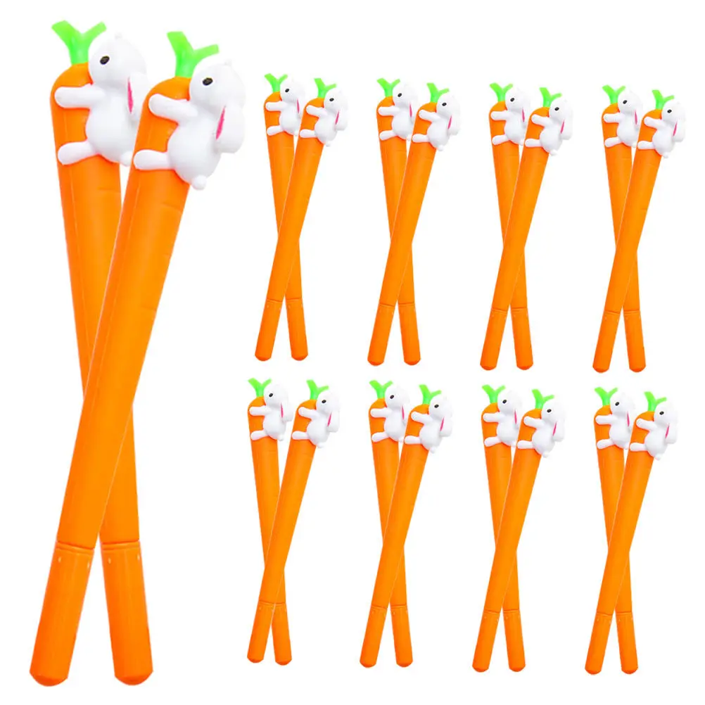 24Pcs Cute Rabbit Carrot Gel Ink Pens 05Mm Cartoon Writing Pens for School Office Note Taking Gift Supplies Gel Ink Pen
24Pcs Cute Rabbit Carrot Gel Ink Pens 05Mm Cartoon Writing Pens for School Office Note Taking Gift Supplies Gel Ink Pen