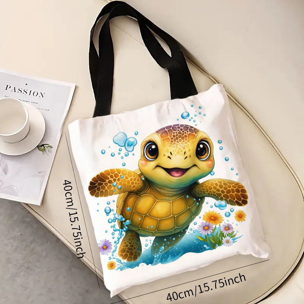 Unisex Turtle Print Handbag, Casual And Interesting Shopping Bag Suitable For Casual Daily Travel And Work Tote Bag 7.3
Unisex Turtle Print Handbag, Casual And Interesting Shopping Bag Suitable For Casual Daily Travel And Work Tote Bag 7.3