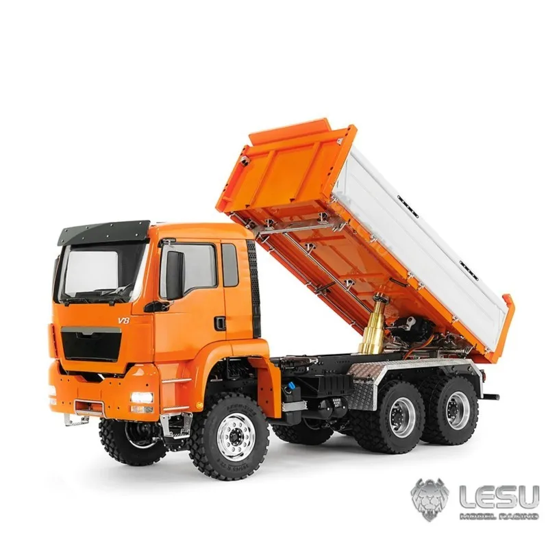 Toys 6x6 1/14 LESU TGS RC Hydraulic Dump Truck Metal Remote Control Dumper Car TOUCAN DIY Vehicle Light Sound Model Gifts
Toys 6x6 1/14 LESU TGS RC Hydraulic Dump Truck Metal Remote Control Dumper Car TOUCAN DIY Vehicle Light Sound Model Gifts