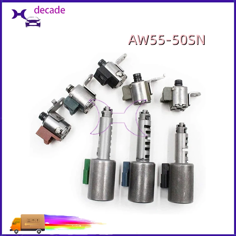 Original AW55-50SN AW55-51SN AF33-5 RE5F22A Shift Control Solenoid Valve Kit for Nissan Saturn Suzuki Saab Volvo Chevrolet tools
Original AW55-50SN AW55-51SN AF33-5 RE5F22A Shift Control Solenoid Valve Kit for Nissan Saturn Suzuki Saab Volvo Chevrolet tools