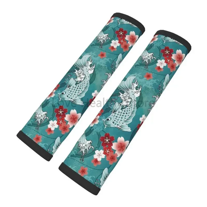 Cool Koi Cherry Sakura Blossom Print Seat Belt Cover Set of 2 Packs Soft Car Seat Belt Pad Cushion Shoulder Pads for Adults Kids
Cool Koi Cherry Sakura Blossom Print Seat Belt Cover Set of 2 Packs Soft Car Seat Belt Pad Cushion Shoulder Pads for Adults Kids