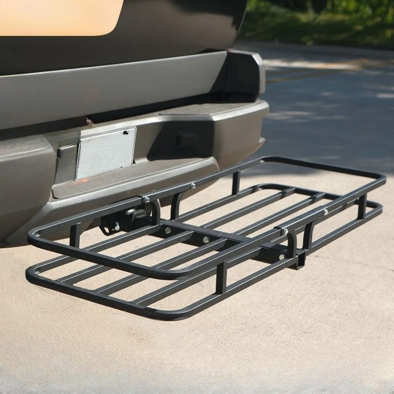 Custom Rear Roof Cargo Rack for Pickup Trucks,HeavyDuty Steel Trailer Hitch Mount,Expandable Luggage Carrier,Vehicle Accessories
Custom Rear Roof Cargo Rack for Pickup Trucks,HeavyDuty Steel Trailer Hitch Mount,Expandable Luggage Carrier,Vehicle Accessories