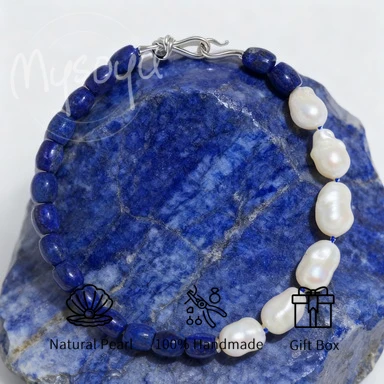 MYSOYA 10-13 мм жемчужное ожерелье из лазурита в стиле барокко с подарочной коробкой, ювелирные изделия унисекс, идеально подходящие для свадьбы, дня рождения, Рождества, Нового года
MYSOYA 10-13 мм жемчужное ожерелье из лазурита в стиле барокко с подарочной коробкой, ювелирные изделия унисекс, идеально подходящие для свадьбы, дня рождения, Рождества, Нового года