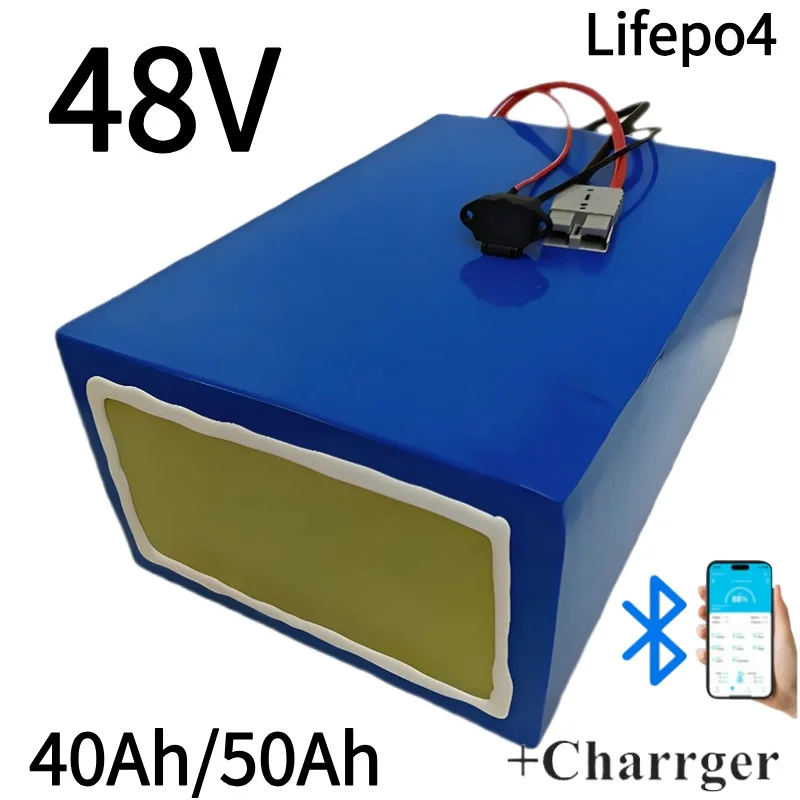 48V 50Ah Lifepo4 48v 40AH аккумулятор Bluetooth BMS APP 16S para 2000w Scooter bicicleta triciclo barco go cart + cargador
48V 50Ah Lifepo4 48v 40AH аккумулятор Bluetooth BMS APP 16S para 2000w Scooter bicicleta triciclo barco go cart + cargador