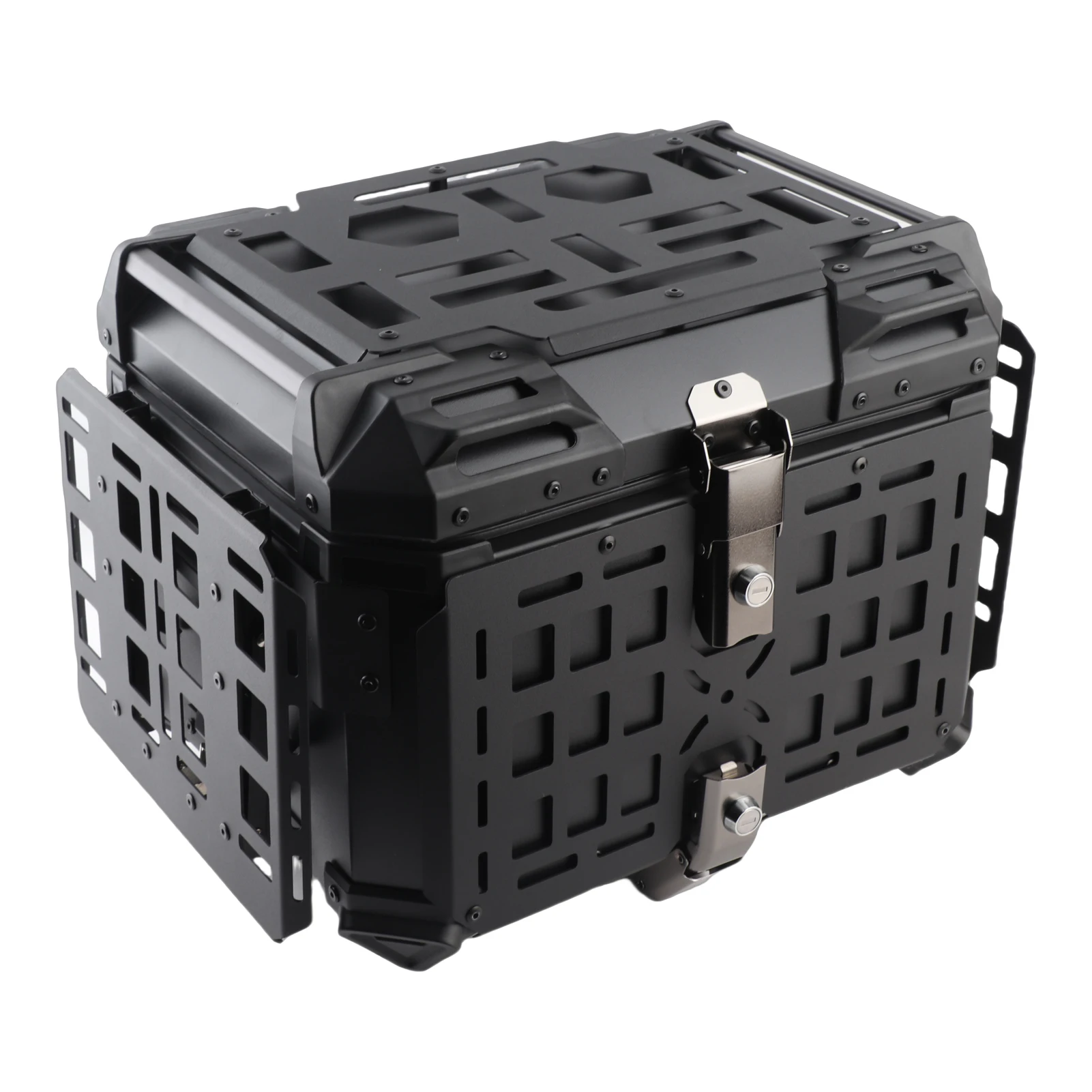 45л хвостовой ящик для мотоцикла из алюминиевого сплава, быстросъемный багажник для мотоцикла, складной задний грузовой чехол для хранения для туризма
45л хвостовой ящик для мотоцикла из алюминиевого сплава, быстросъемный багажник для мотоцикла, складной задний грузовой чехол для хранения для туризма