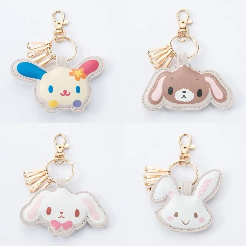Sanrio PU Leather Sugar bunnies Bunny Wish Me Mell Keychain usahana Shirousa Kurousa Bonnie Cartoon Key Ring Backpack pendant
Sanrio PU Leather Sugar bunnies Bunny Wish Me Mell Keychain usahana Shirousa Kurousa Bonnie Cartoon Key Ring Backpack pendant