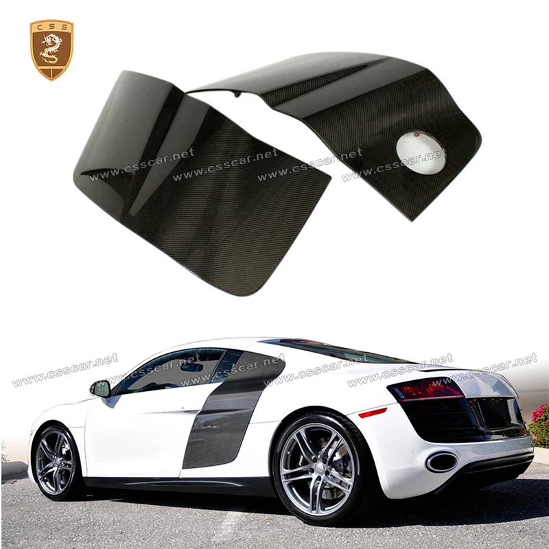 OEM-стиль V10, задняя дверь автомобиля, боковая крышка вентиляционного отверстия, панель для Audi R8 2008-2015, молдинг из углеродного волокна, выходная панель заднего крыла
OEM-стиль V10, задняя дверь автомобиля, боковая крышка вентиляционного отверстия, панель для Audi R8 2008-2015, молдинг из углеродного волокна, выходная панель заднего крыла