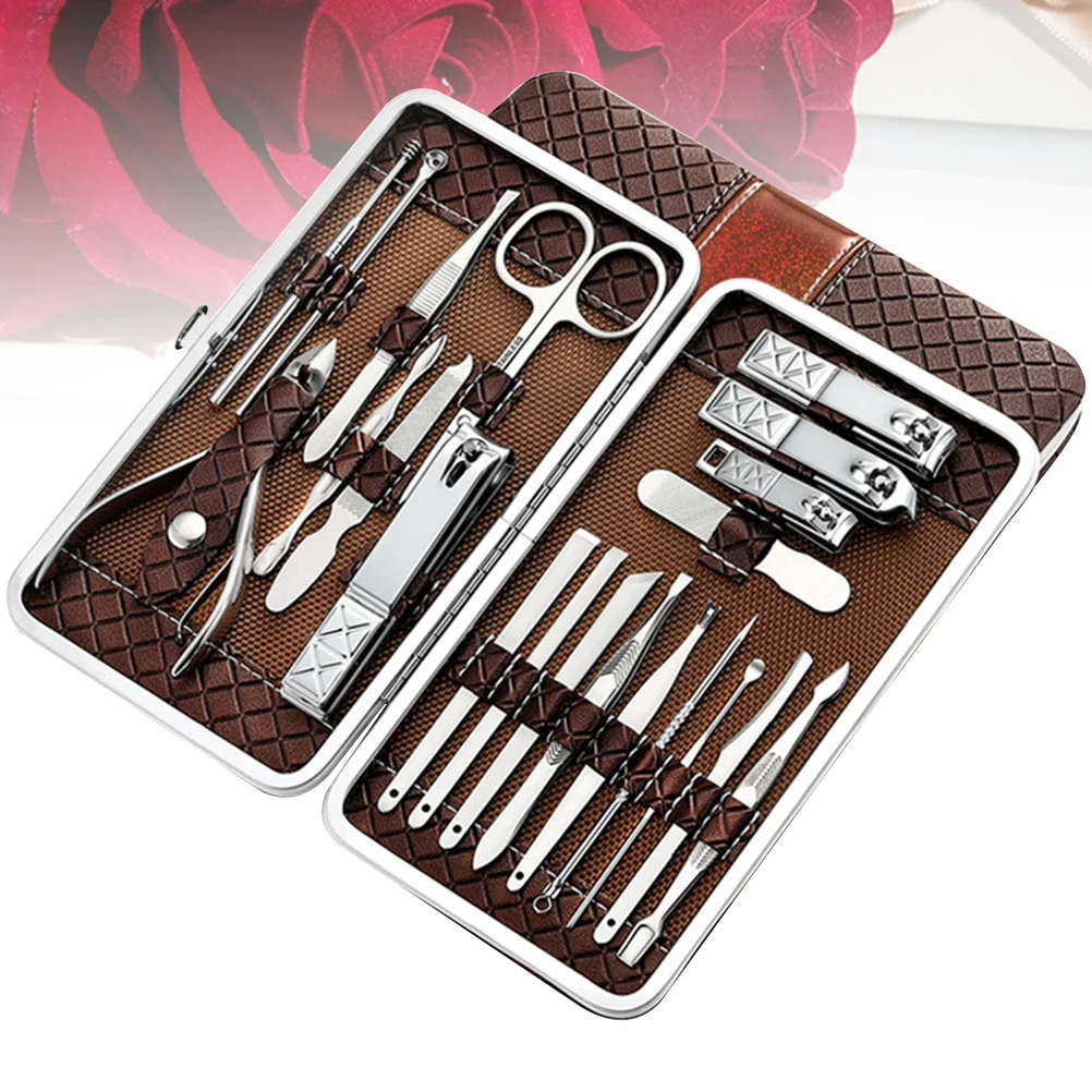 21Pcs Nail Trimmer Set Ergonomic Design Stainless Steel Nail Cutter File for Clean Tidy Nails Ideal Gift for Family
21Pcs Nail Trimmer Set Ergonomic Design Stainless Steel Nail Cutter File for Clean Tidy Nails Ideal Gift for Family