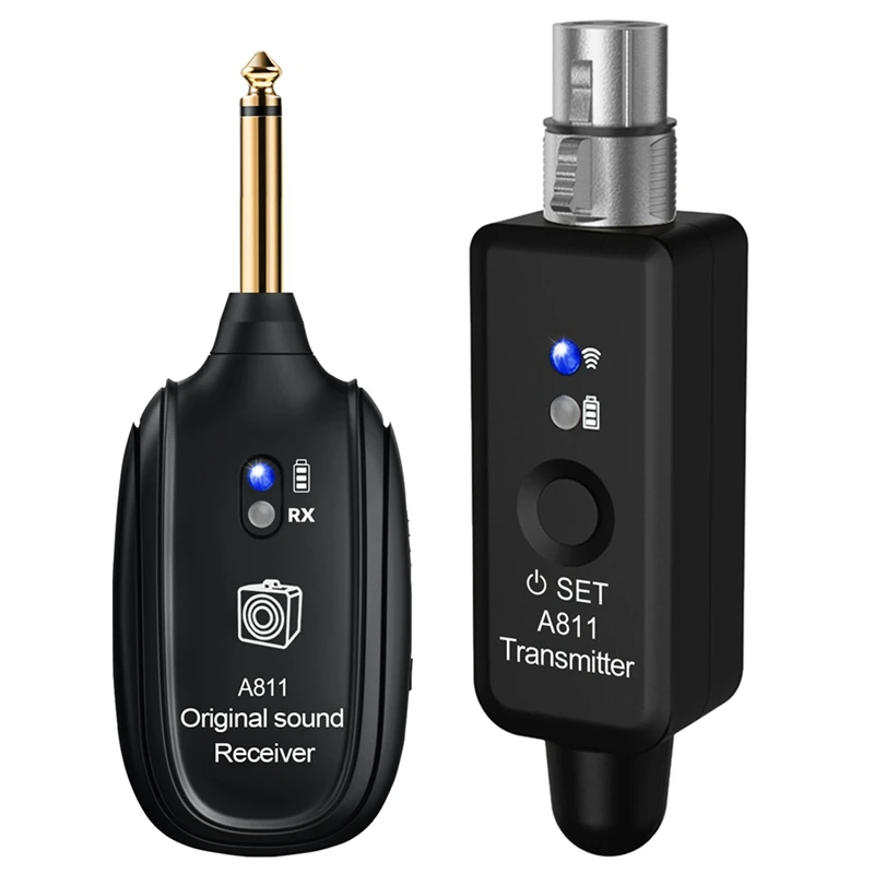 A811 Wireless Microphone Converter Adapter Transmitter And Receiver Wired To Wireless Dynamic Microphone
A811 Wireless Microphone Converter Adapter Transmitter And Receiver Wired To Wireless Dynamic Microphone