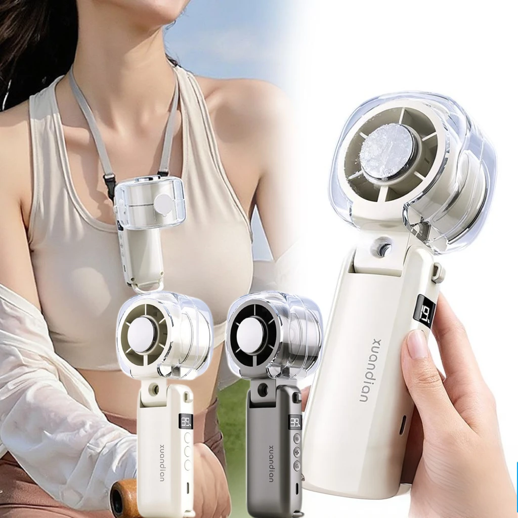 2026 Outdoor High-speed Spray Handheld Fan Summer Cooling Artifact Portable Spray Electric Fan Wind Regulation Ice Cooling Fan
2026 Outdoor High-speed Spray Handheld Fan Summer Cooling Artifact Portable Spray Electric Fan Wind Regulation Ice Cooling Fan