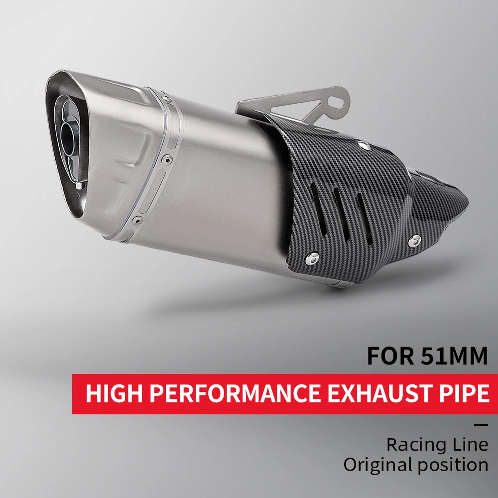 High Quality Motorcycle exhaust muffler K10 51MM Exhaust System Connection pipe for MT10 FZ10 MT09 MT07 R3 ZX4R ZX6R Z400 CBR5
High Quality Motorcycle exhaust muffler K10 51MM Exhaust System Connection pipe for MT10 FZ10 MT09 MT07 R3 ZX4R ZX6R Z400 CBR5