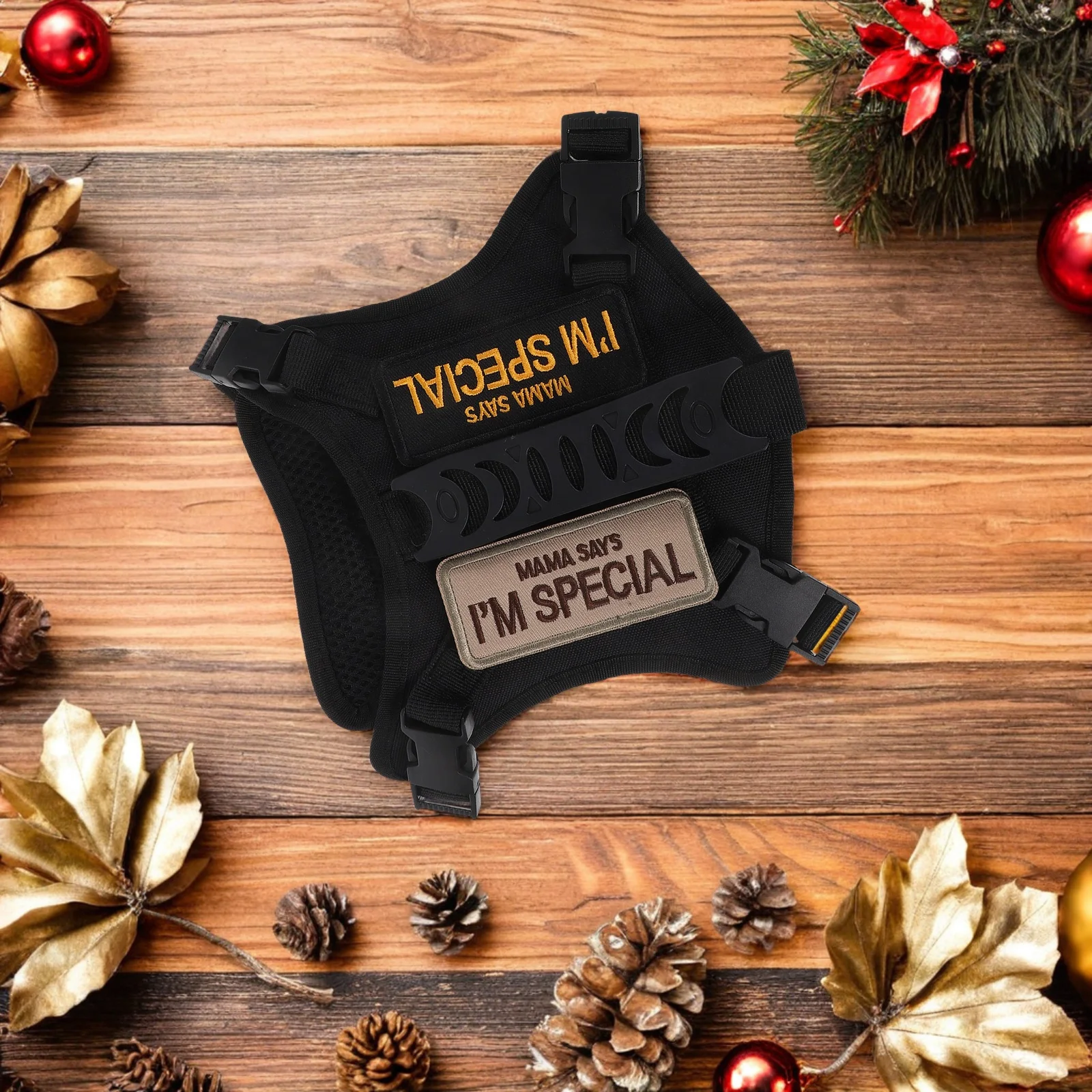 Harness Black Adjustable Vest for Outdoor Adventures Training Hiking Walking Cat Tactical Chest Harness
Harness Black Adjustable Vest for Outdoor Adventures Training Hiking Walking Cat Tactical Chest Harness