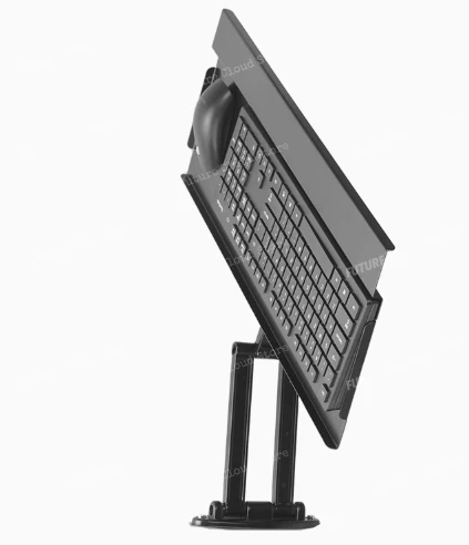 Wall-mounted telescopic adjustment handle wireless mouse rotating keyboard, racing emulator aluminum bracket plate
Wall-mounted telescopic adjustment handle wireless mouse rotating keyboard, racing emulator aluminum bracket plate
