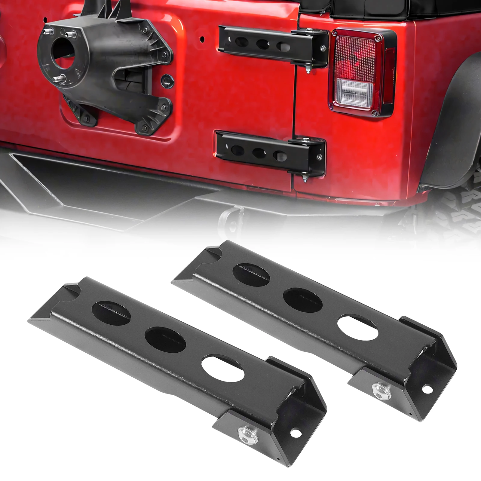 For Jeep Wrangler JK 2007-2018 Rear Spare Tire Tailgate Door Hinge Replacement Cover Liftgate Trim Cover
For Jeep Wrangler JK 2007-2018 Rear Spare Tire Tailgate Door Hinge Replacement Cover Liftgate Trim Cover