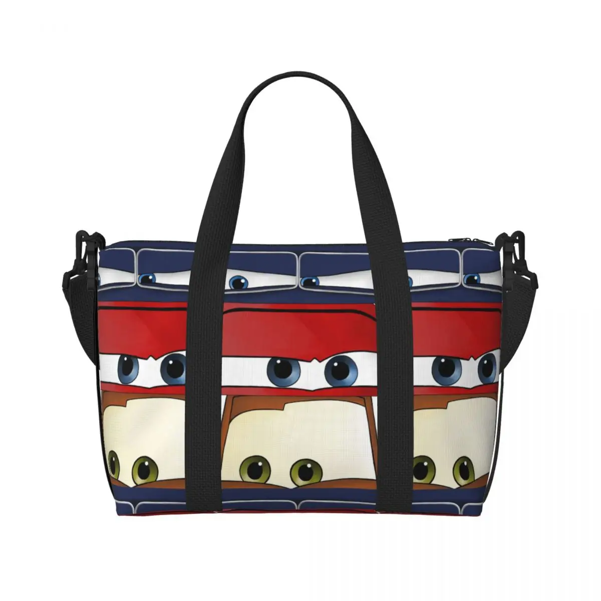 Custom Lightning Car M-McQueen Beach Tote Bag Women Extra Large Gym Carry On Cartoon Travel Shopping Bags
Custom Lightning Car M-McQueen Beach Tote Bag Women Extra Large Gym Carry On Cartoon Travel Shopping Bags