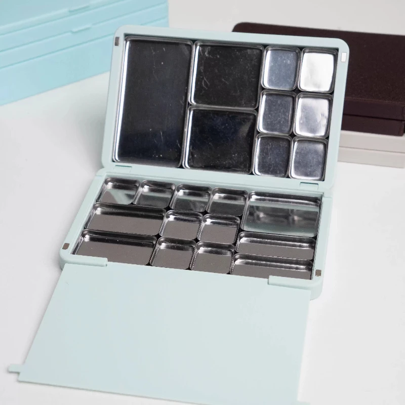 Empty Watercolor Palette Foldable Watercolor Pigment Box Art Students' Outdoor Sketching DIY Painting Graffiti Coloring
Empty Watercolor Palette Foldable Watercolor Pigment Box Art Students' Outdoor Sketching DIY Painting Graffiti Coloring