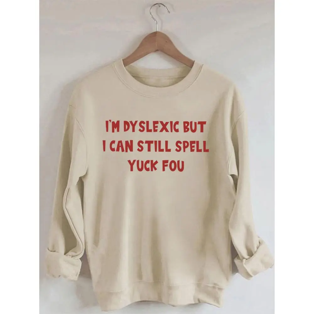 Реаслоты I'm Dyslexic, но я все еще могу заклинать Хук-фу, свитшот с длинными рукавами
Реаслоты I'm Dyslexic, но я все еще могу заклинать Хук-фу, свитшот с длинными рукавами