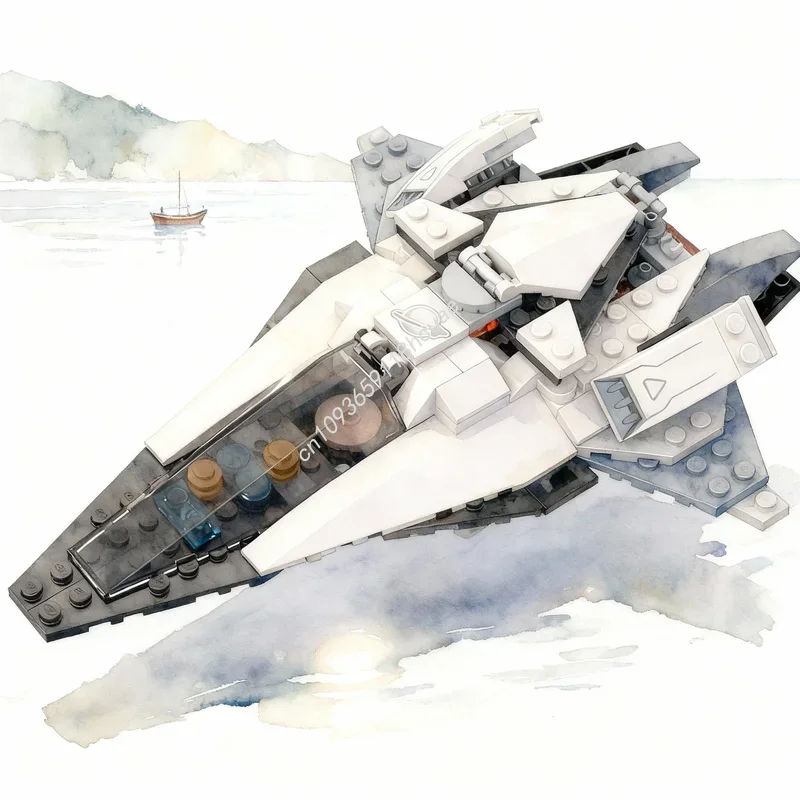 157pcs MOC Beltan Astralis Explorer Space Model Building Blocks Construction festival Gift DIY Toy Education Creative Idea
157pcs MOC Beltan Astralis Explorer Space Model Building Blocks Construction festival Gift DIY Toy Education Creative Idea