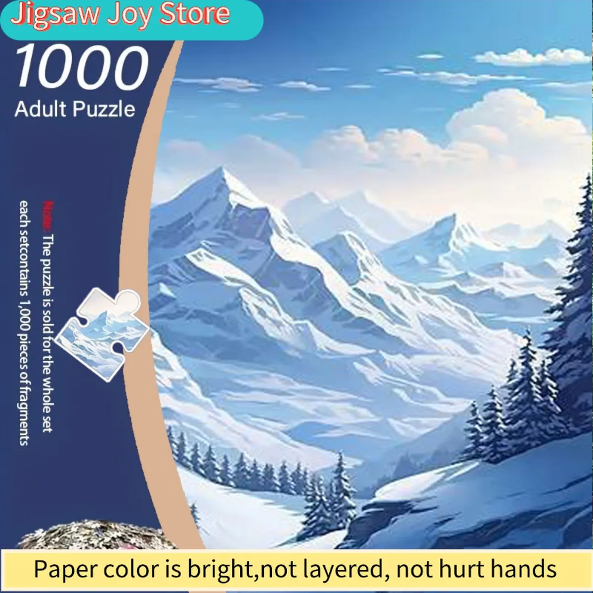 Пазл из 1000 деталей для взрослых с изображением живописного пейзажа: пасторальные поля и далекие горы под голубым небом с пышной растительностью.
Пазл из 1000 деталей для взрослых с изображением живописного пейзажа: пасторальные поля и далекие горы под голубым небом с пышной растительностью.