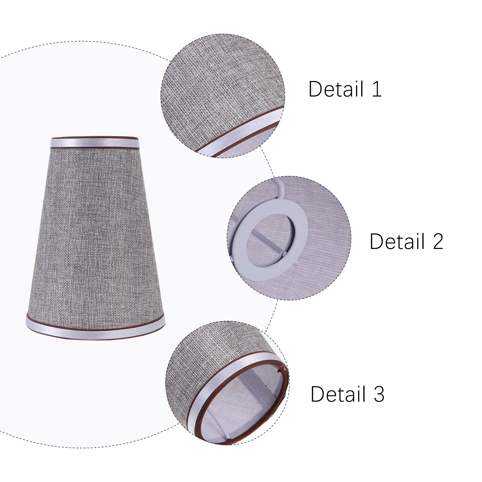 Durable E14 Linen Lampshade Handcrafted Simple Design Cloth Lamp Cover For Chandelier Wall Sconce Floor Light Decor
Durable E14 Linen Lampshade Handcrafted Simple Design Cloth Lamp Cover For Chandelier Wall Sconce Floor Light Decor
