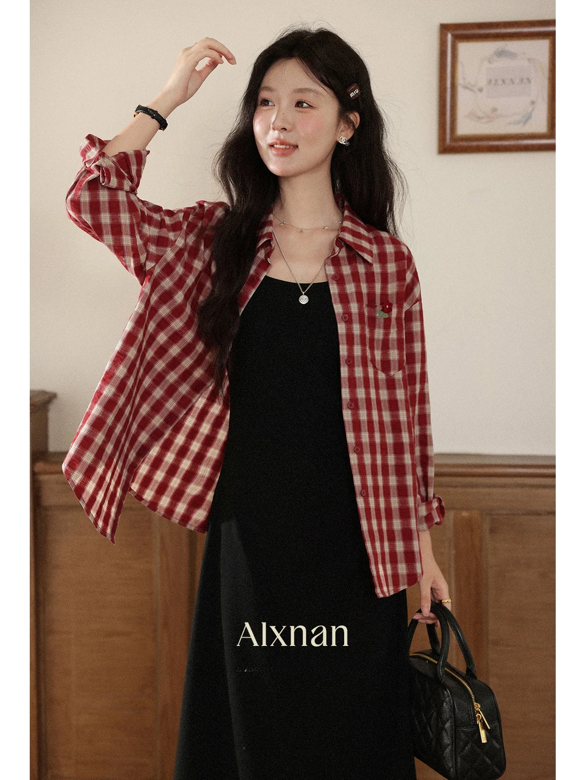 Куртка-жакет South Deer Belle Sweet Wine Red в клетку с защитой от солнца, женская, на раннюю осень, тонкая, с длинными рукавами
Куртка-жакет South Deer Belle Sweet Wine Red в клетку с защитой от солнца, женская, на раннюю осень, тонкая, с длинными рукавами