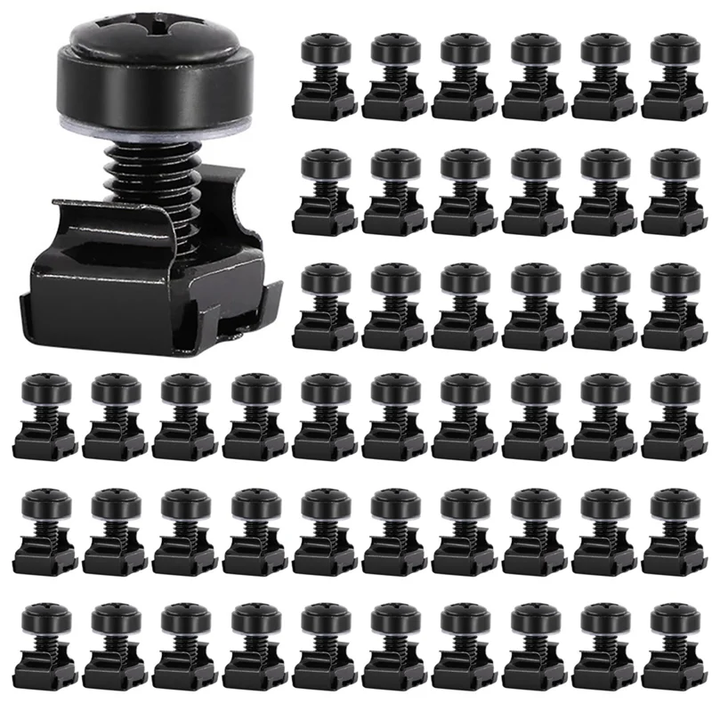 VELIF-100Pc M6x16mm Computer Rack Mount Cage Screws And Nuts & Washers For Rack Mount Server Cabinet,Rack Mount Screw Cage Nut
VELIF-100Pc M6x16mm Computer Rack Mount Cage Screws And Nuts & Washers For Rack Mount Server Cabinet,Rack Mount Screw Cage Nut